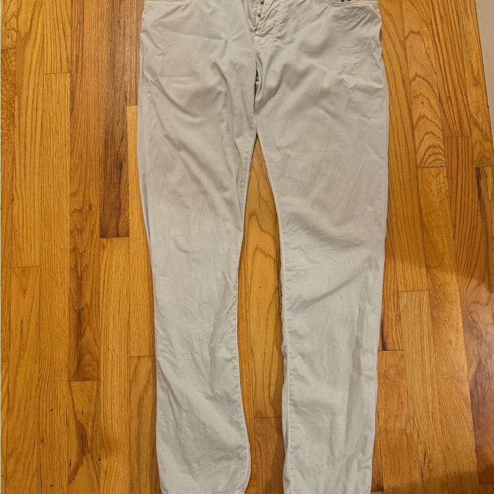 Jacob Cohen Light Gray Trousers